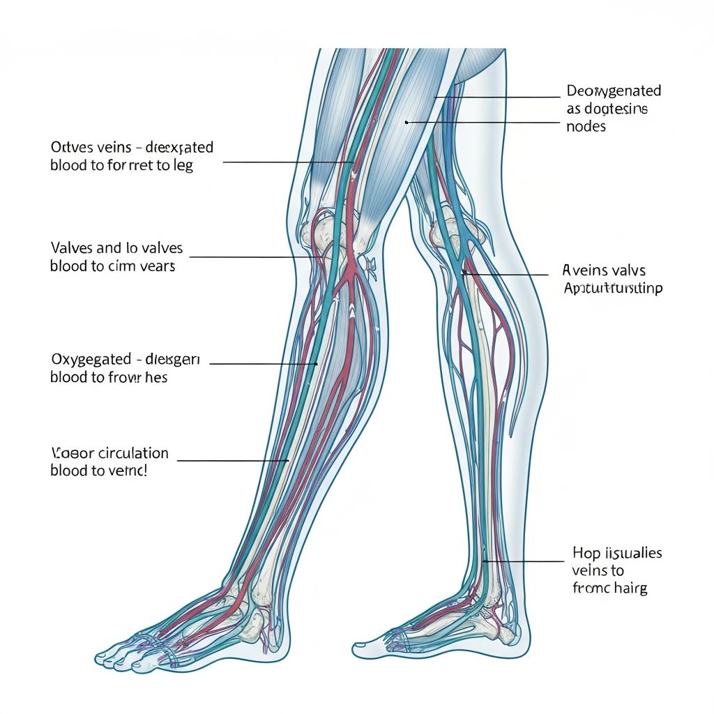 Venenzirkulation Illustration